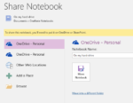 windows 10 new onenote create link to a onedrive folder